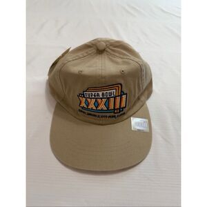 Vintage 90s Super Bowl XXXIII Miami Hat NFL Football Adjustable Adult Logo 7